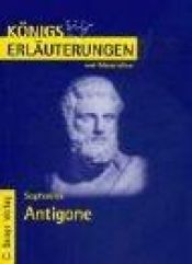 book cover of Antigone. Erläuterungen und Materialien. (Lernmaterialien) by Sophocle