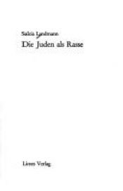 book cover of Die Juden als Rasse by Salcia Landmann
