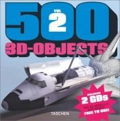 book cover of 500 3D objects Vol. 2 by Collectif