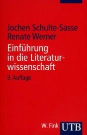 book cover of Einführung in die Literaturwissenschaft by Jochen Schulte-Sasse