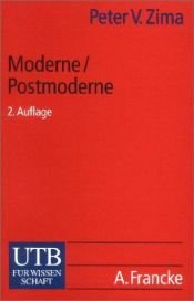 book cover of Moderne by Pierre V. Zima