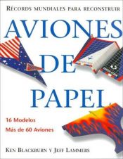 book cover of Paper Airplane Book by K. Blackburn by Ken Blackburn