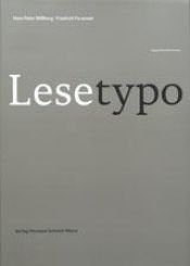 book cover of Lesetypographie by Hans Peter Willberg