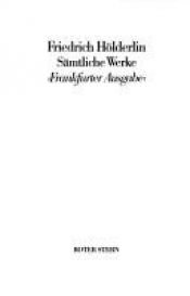 book cover of Sämtliche Werke, Frankfurte Ausgabe, Bd 9, Dichtungen nach 1806 by Friedrich Hölderlin
