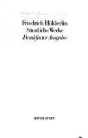 book cover of Sämtliche Werke, Frankfurter Ausgabe, Bd. 5, Oden II by Friedrich Hölderlin