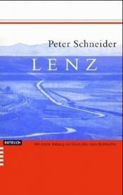 book cover of Lenz by Peter Schneider