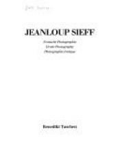 book cover of Jeanloup Sieff by Taschen Publishing