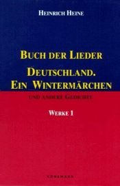 book cover of Werke in fünf Bänden I. Buch der Lieder by Heinrich Heine