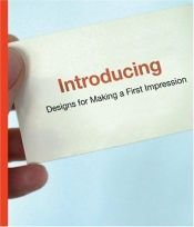book cover of Introducing: Designs for Making a First Impression by Robert Klanten