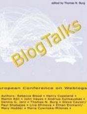 book cover of BlogTalks by Thomas N. Burg