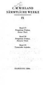 book cover of Sämmtliche Werke Band 12 Euthanasia; Das Hexameron von Rosenhain; Menander und Glycerion; Krates und Hipparchia by Christoph Martin Wieland