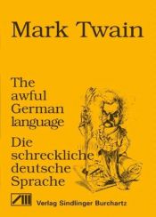 book cover of The awful German language by Mark Twain