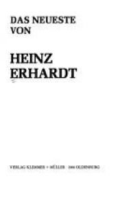 book cover of Das Neueste von Heinz Erhardt by Heinz Erhardt