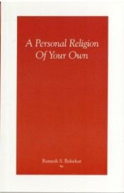 book cover of A Personal Religion Of Your Own by Ramesh S Balsekar