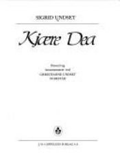 book cover of Kjære Dea by Sigrid Undset