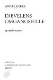 book cover of Djevelens omgangsfelle og andre essays by André Bjerke