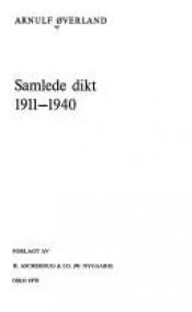 book cover of Samlede Dikt 1911-1940 by Arnulf Øverland
