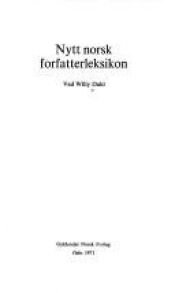 book cover of Nytt norsk forfatterleksikon by Willy Dahl