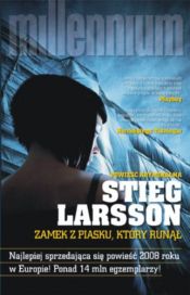 book cover of Zamek z piasku, który runął by Stieg Larsson