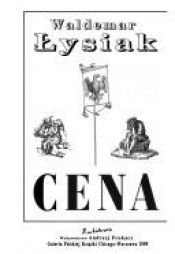 book cover of Cena by Waldemar Lysiak