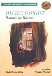 book cover of Ojciec Goriot by Honoré de Balzac