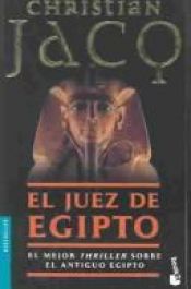 book cover of El Juez De Egipto by Christian Jacq