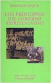 book cover of Principios del Gobierno Representativo, Los by Bernard Manin