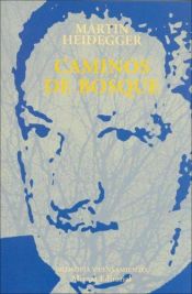 book cover of Caminos de Bosque by Martin Heidegger
