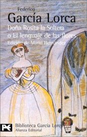 book cover of Dona Rosita the Spinster by Federico García Lorca