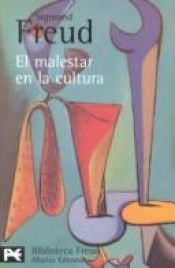 book cover of El malestar en la cultura by Sigmund Freud