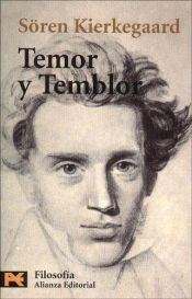 book cover of Temor y temblor by Søren Kierkegaard