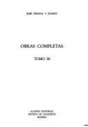 book cover of Obras completas by José Ortega y Gasset