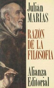 book cover of Razon de la filosofía by Julián Marías