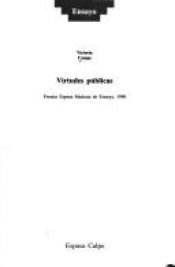 book cover of Virtudes públicas by Victoria Camps