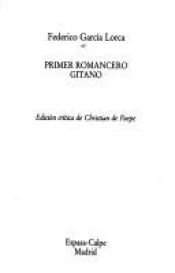 book cover of Primer romancero gitano (Clasicos castellanos) by Federico García Lorca