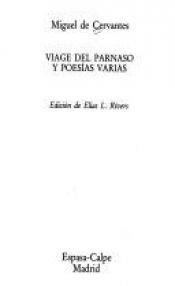 book cover of Viage del Parnaso by Miguel de Cervantes Saavedra