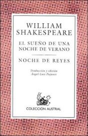 book cover of El sueño de una noche de verano by William Shakespeare