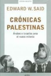 book cover of Cronicas Palestinas by Edward Said