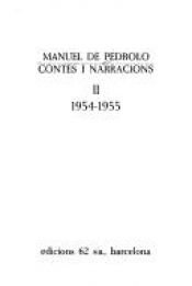 book cover of Contes i narracions II: 1954-1955 by Manuel de Pedrolo