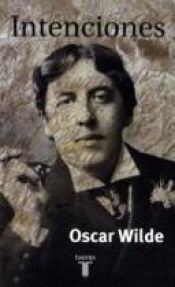 book cover of Intenciones by Oscar Wilde