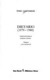 book cover of Dietario : 1979-1980 by Pere Gimferrer