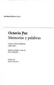 book cover of Memorias y Palabras = Words and Memories (Biblioteca Breve) by Октавио Пас