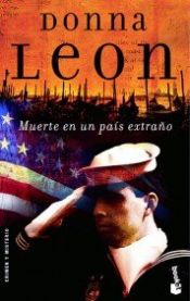 book cover of Muerte en un país extraño by Donna Leon
