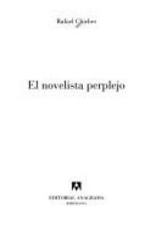 book cover of El novelista perplejo by Rafael Chirbes