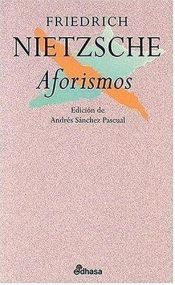 book cover of Aphorismen by Фрідріх Ніцше