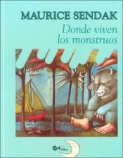 book cover of Donde viven los monstruos by Maurice Sendak