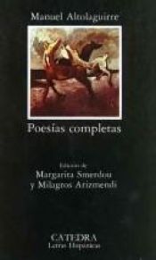 book cover of Poesias Completas by Manuel Altolaguirre