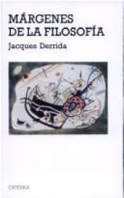 book cover of Margenes de la filosofia by Jacques Derrida