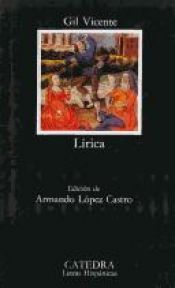 book cover of Lírica by Gil Vicente