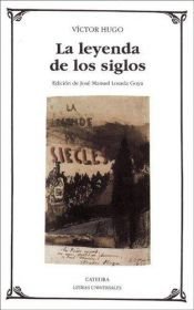book cover of La leyenda de los siglos : (selección) by Victor Hugo